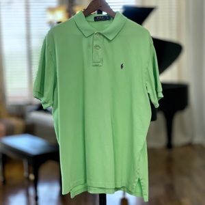 Ralph Lauren Polo Shirt, Mesh, XL